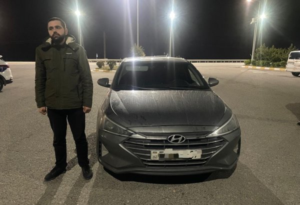 Avtomobilində narkotik olan sürücü postda saxlanıldı
