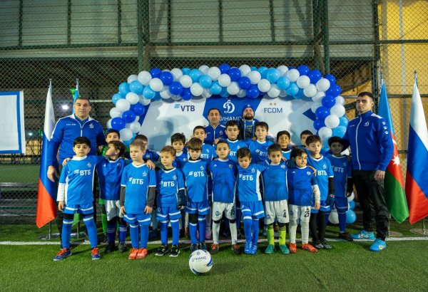 VTB (Azərbaycan)-ın dəstəyi ilə Bakıda futbol məktəbi açılıb (FOTO)