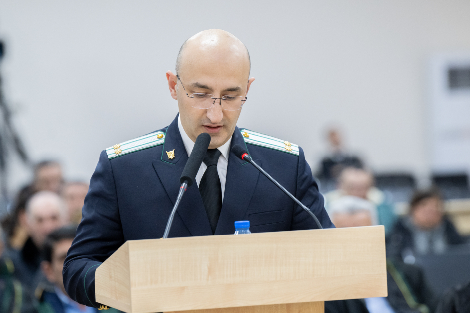 Azərbaycan xalqına qarşı çoxsaylı cinayətlərin törədilməsində təqsirləndirilən şəxslərin ittiham aktının nəticəvi hissəsinin elanı başa çatıb (FOTO)