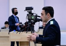 Azərbaycan xalqına qarşı çoxsaylı cinayətlərin törədilməsində təqsirləndirilən şəxslərin ittiham aktının nəticəvi hissəsinin elanı başa çatıb (FOTO)