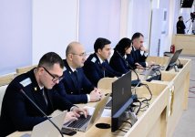 Azərbaycan xalqına qarşı çoxsaylı cinayətlərin törədilməsində təqsirləndirilən şəxslərin ittiham aktının nəticəvi hissəsinin elanı başa çatıb (FOTO)