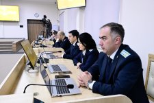 Azərbaycan xalqına qarşı çoxsaylı cinayətlərin törədilməsində təqsirləndirilən şəxslərin ittiham aktının nəticəvi hissəsinin elanı başa çatıb (FOTO)