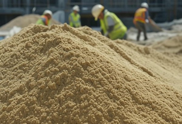 Azərbaycanda tikinti qumu istehsalı 34%-dən çox artıb