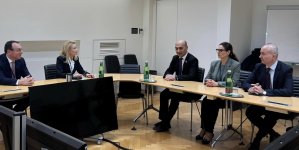 Milli Məclisin nümayəndə heyəti ATƏT PA-nın prezidenti Pia Kauma ilə görüş keçirib (FOTO)