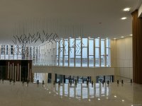 Ağdam Muğam Mərkəzinin ərazisində 1250 kvadratmetrlik açıq amfiteatr da inşa edilib (FOTO)