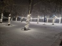 Qarlı Bakıdan FOTOREPORTAJ