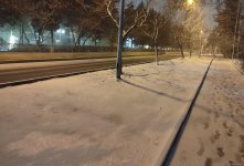 Qarlı Bakıdan FOTOREPORTAJ