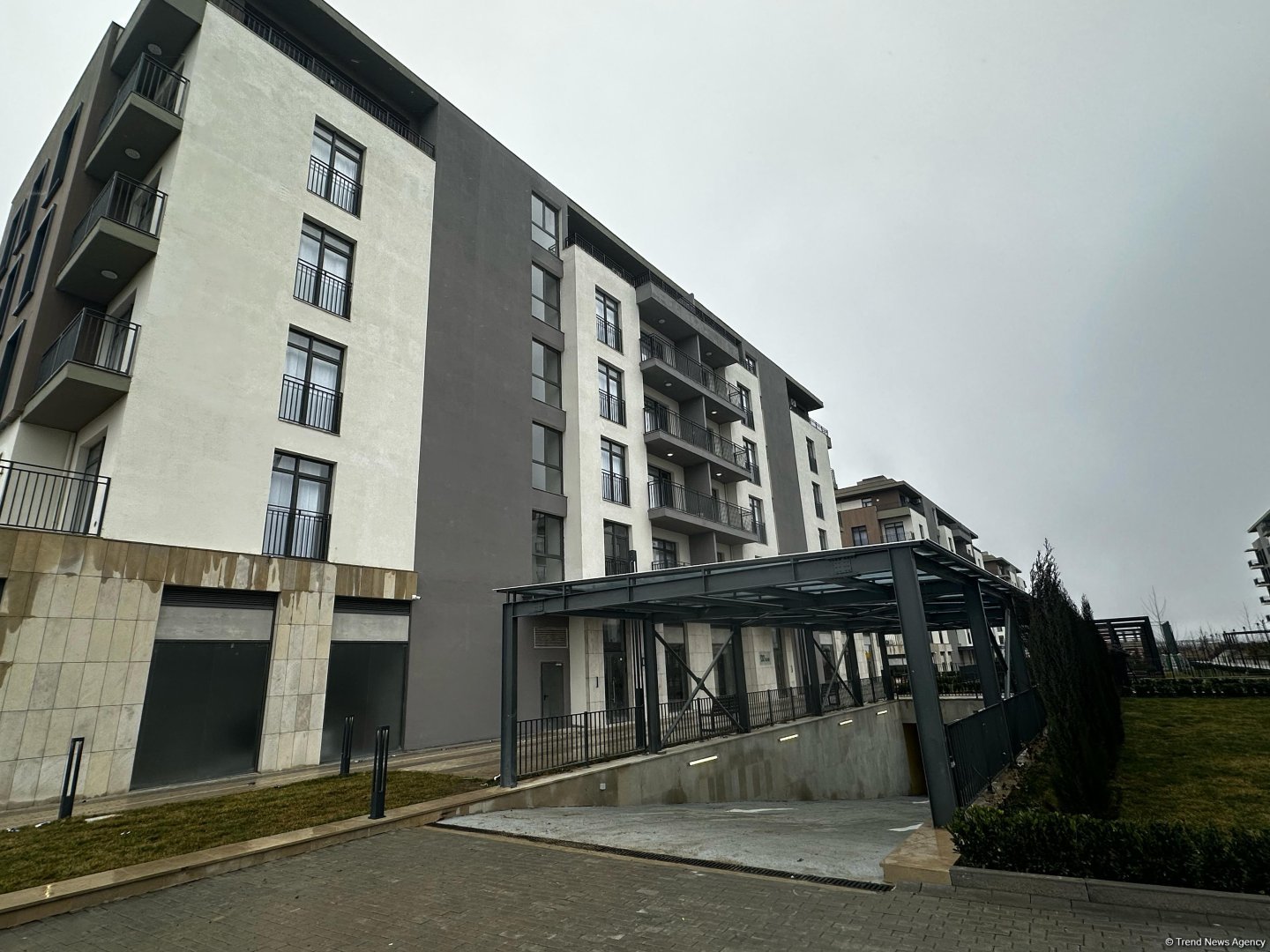 “Ağdam Residence” yaşayış kompleksində tikinti işləri yekunlaşıb (FOTO)