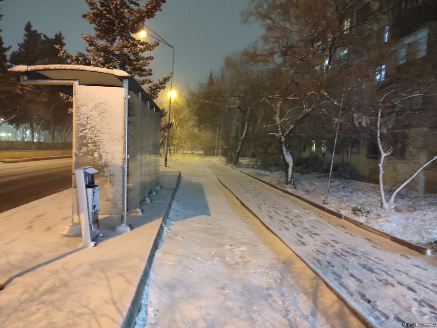Qarlı Bakıdan FOTOREPORTAJ