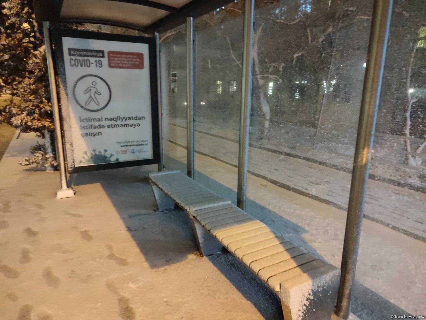 Qarlı Bakıdan FOTOREPORTAJ