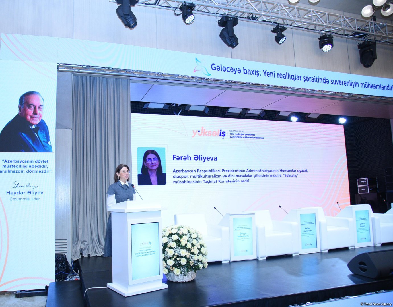Bakıda “Gələcəyə baxış: Yeni reallıqlar şəraitində suverenliyin möhkəmləndirilməsi” forumu keçirilib (FOTO)