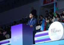 Bakıda batut gimnastikası və tamblinq üzrə Dünya Kubokunun açılış mərasimi keçirilib (FOTO)