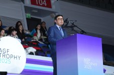 Bakıda batut gimnastikası və tamblinq üzrə Dünya Kubokunun açılış mərasimi keçirilib (FOTO)