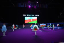 Bakıda batut gimnastikası və tamblinq üzrə Dünya Kubokunun açılış mərasimi keçirilib (FOTO)