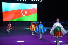 Bakıda batut gimnastikası və tamblinq üzrə Dünya Kubokunun açılış mərasimi keçirilib (FOTO)