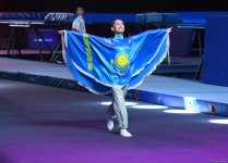 Bakıda batut gimnastikası və tamblinq üzrə Dünya Kubokunun açılış mərasimi keçirilib (FOTO)