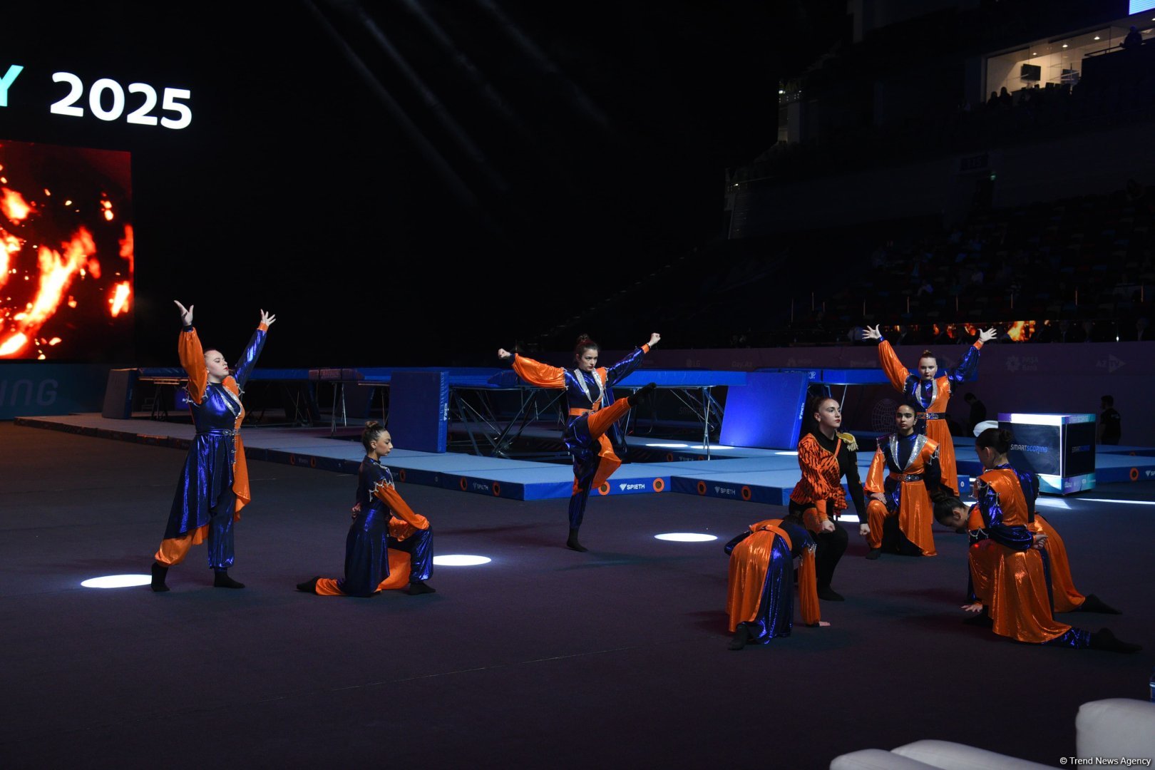 Bakıda batut gimnastikası və tamblinq üzrə Dünya Kubokunun açılış mərasimi keçirilib (FOTO)