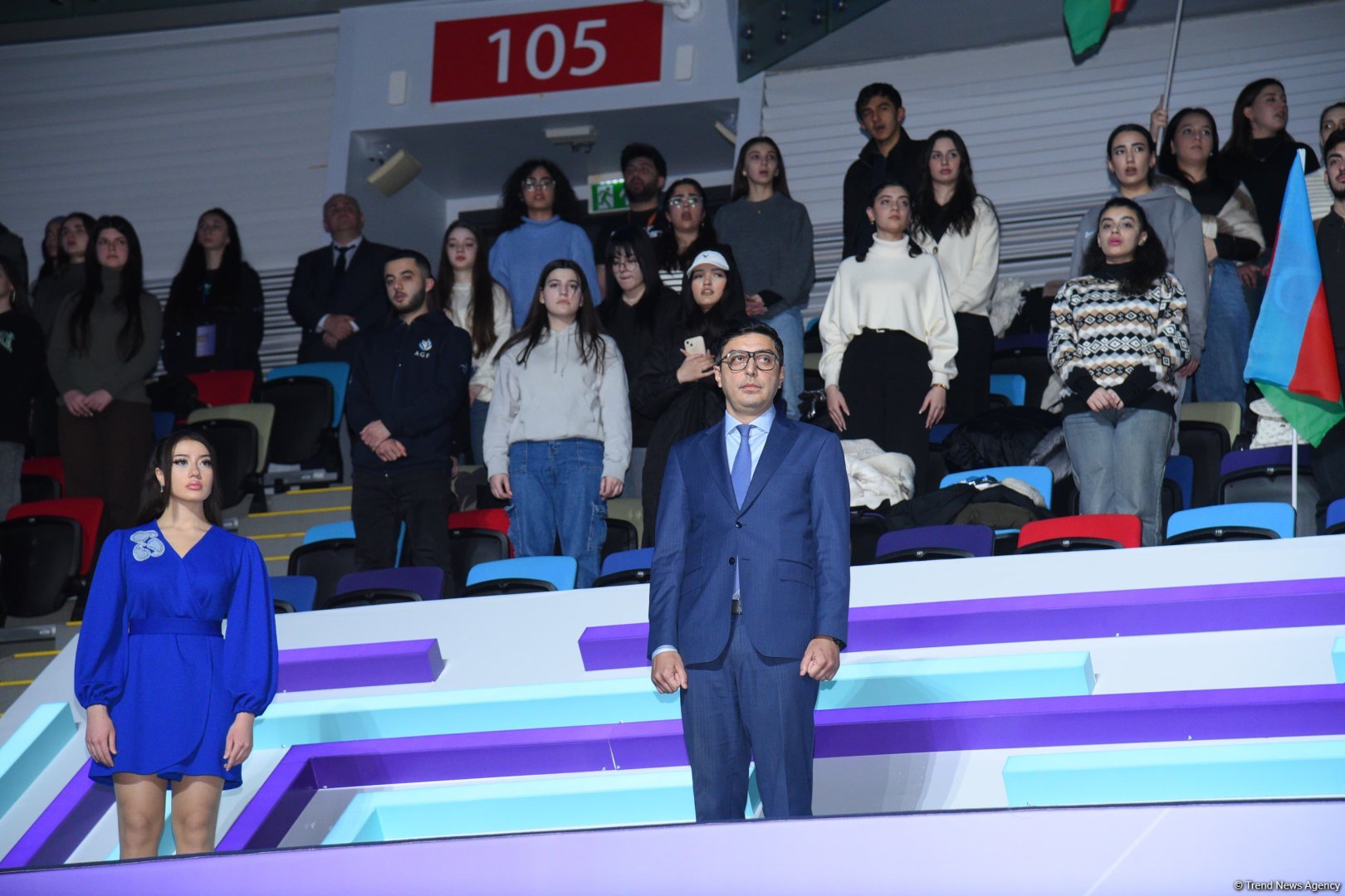 Bakıda batut gimnastikası və tamblinq üzrə Dünya Kubokunun açılış mərasimi keçirilib (FOTO)