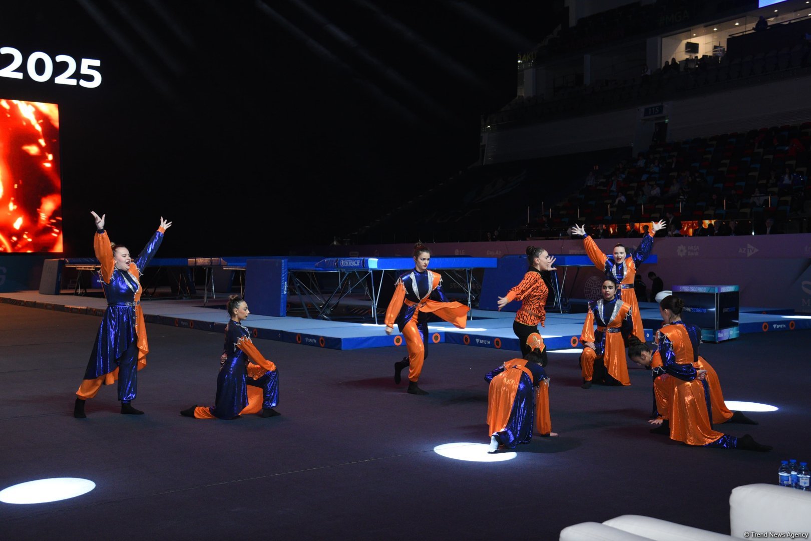 Bakıda batut gimnastikası və tamblinq üzrə Dünya Kubokunun açılış mərasimi keçirilib (FOTO)