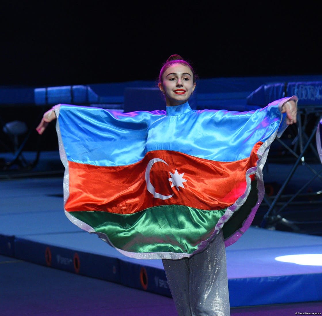 Bakıda batut gimnastikası və tamblinq üzrə Dünya Kubokunun açılış mərasimi keçirilib (FOTO)