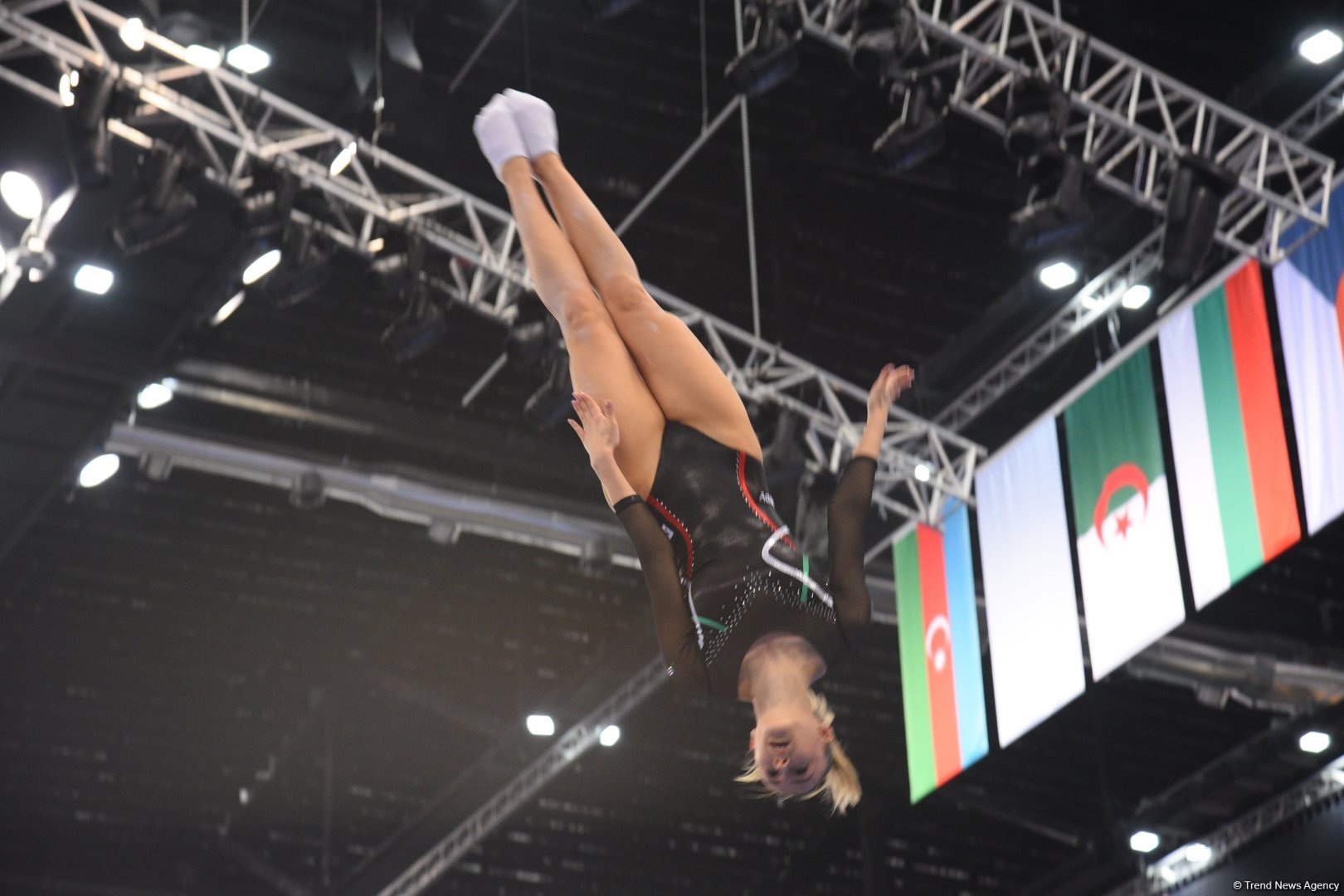Bakıda batut gimnastikası və tamblinq üzrə Dünya Kubokunun açılış mərasimi keçirilib (FOTO)