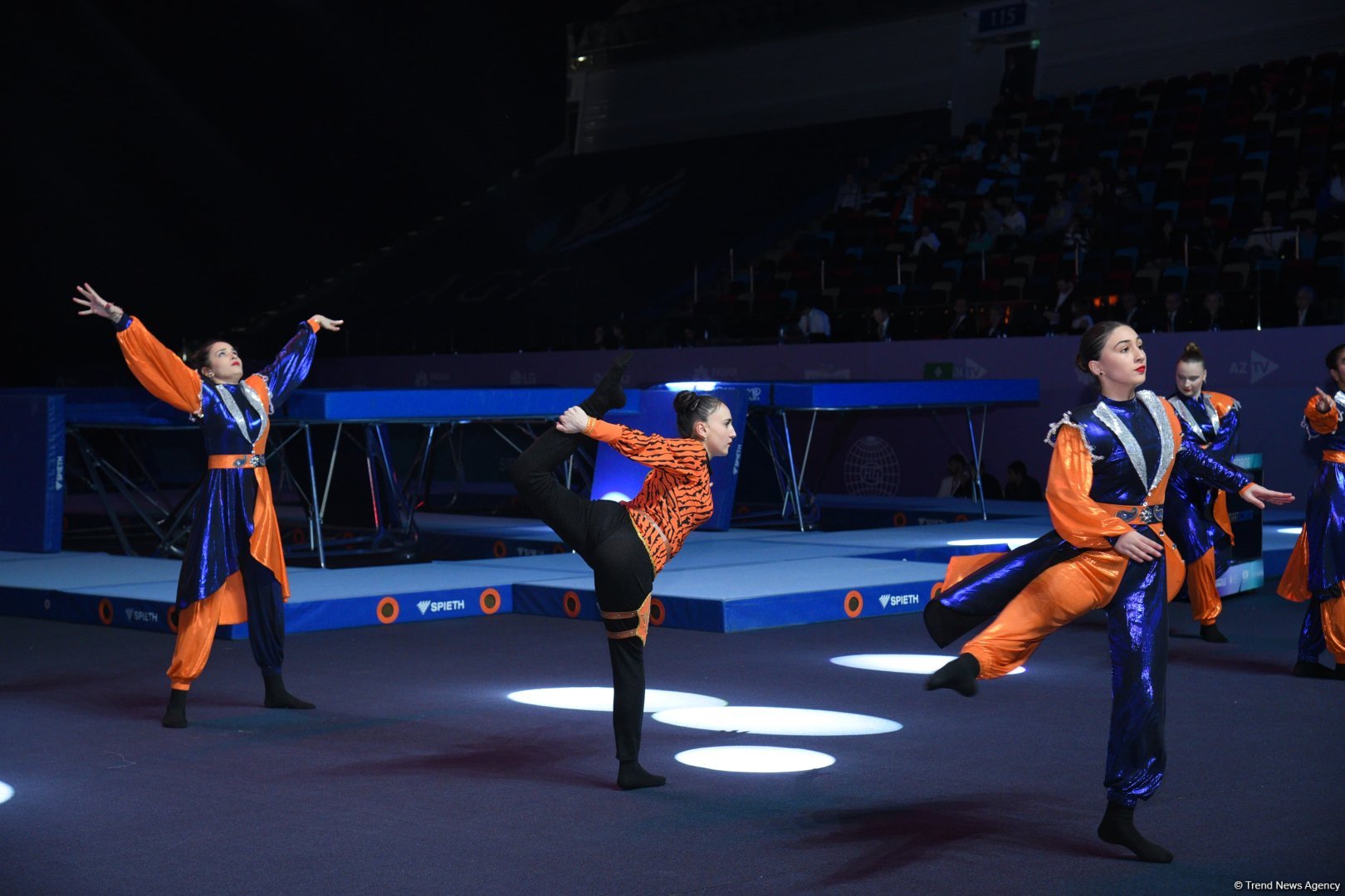 Bakıda batut gimnastikası və tamblinq üzrə Dünya Kubokunun açılış mərasimi keçirilib (FOTO)