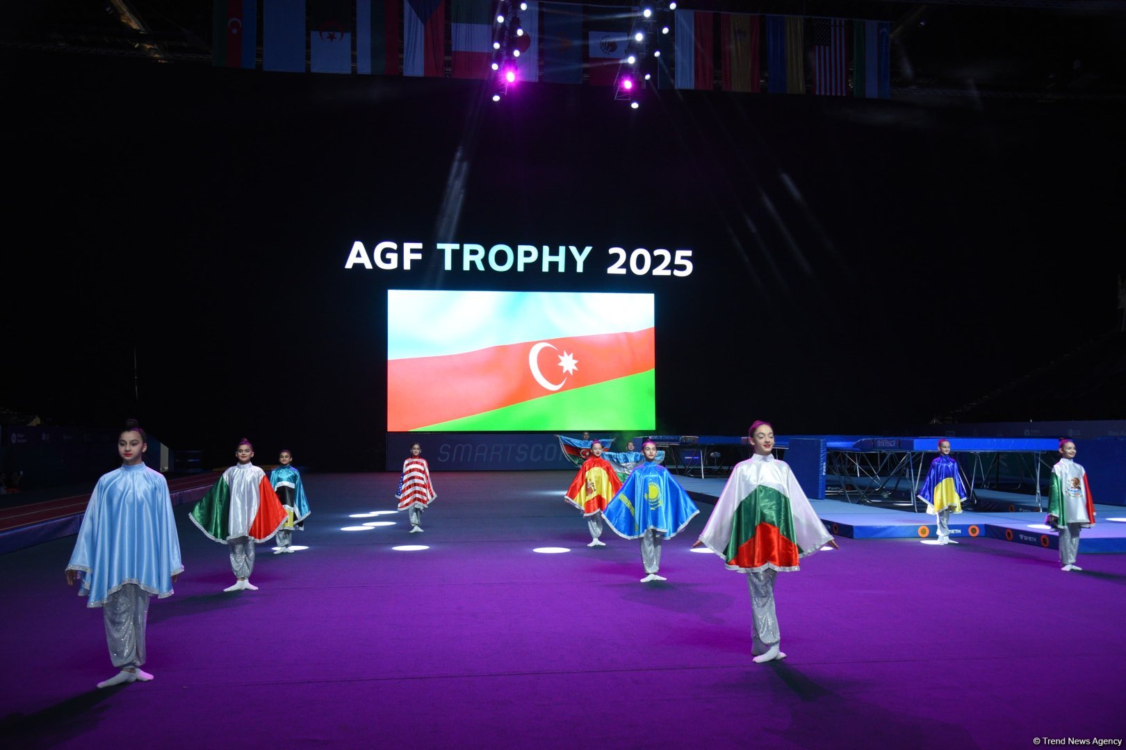 Bakıda batut gimnastikası və tamblinq üzrə Dünya Kubokunun açılış mərasimi keçirilib (FOTO)