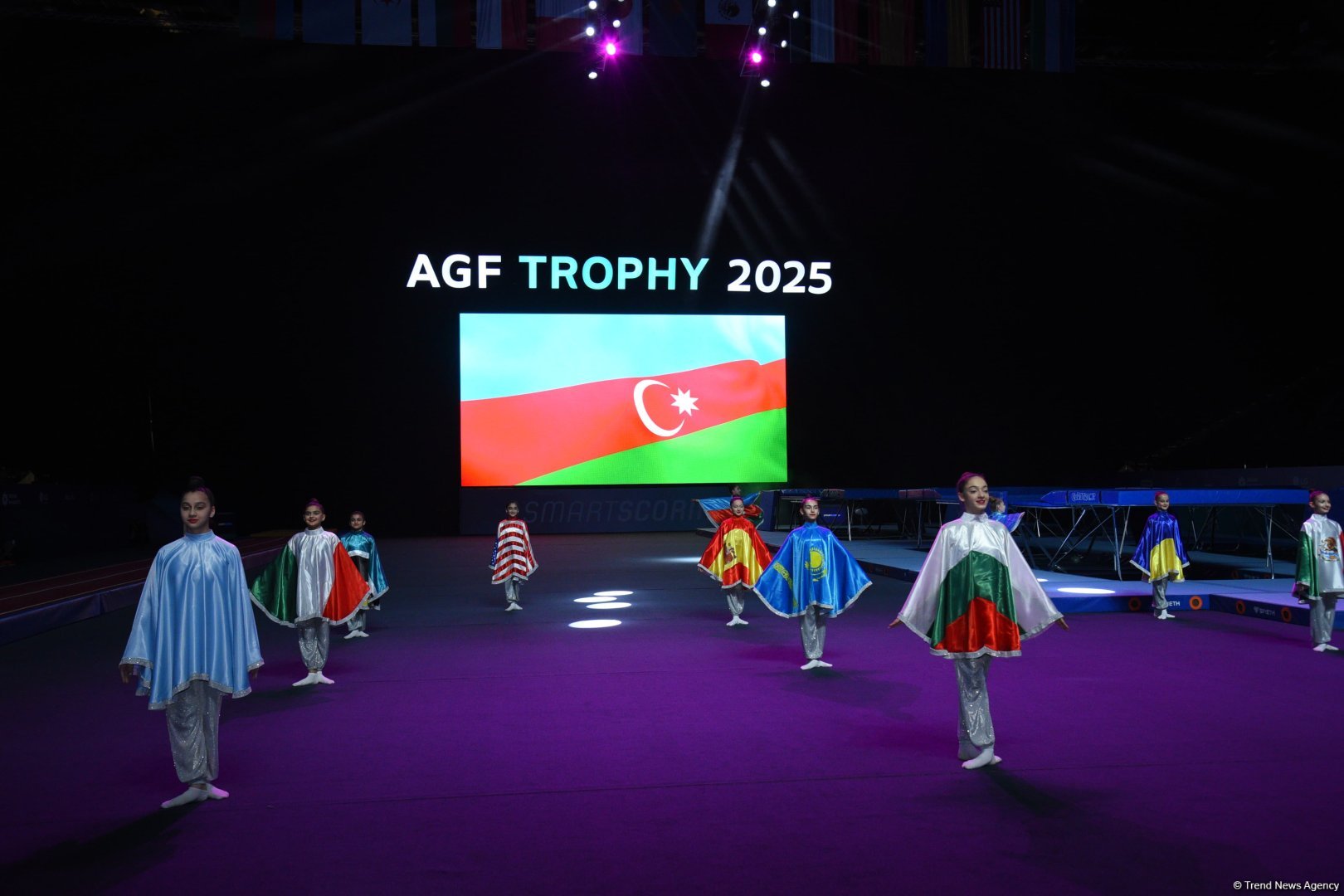 Bakıda batut gimnastikası və tamblinq üzrə Dünya Kubokunun açılış mərasimi keçirilib (FOTO)