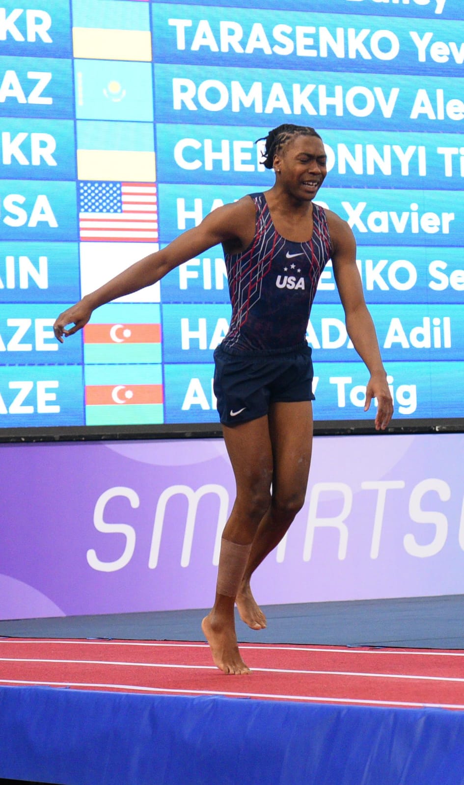 Batut Gimnastikası və Tambling üzrə Dünya Kubokunun final mərhələsi start götürüb (FOTO)