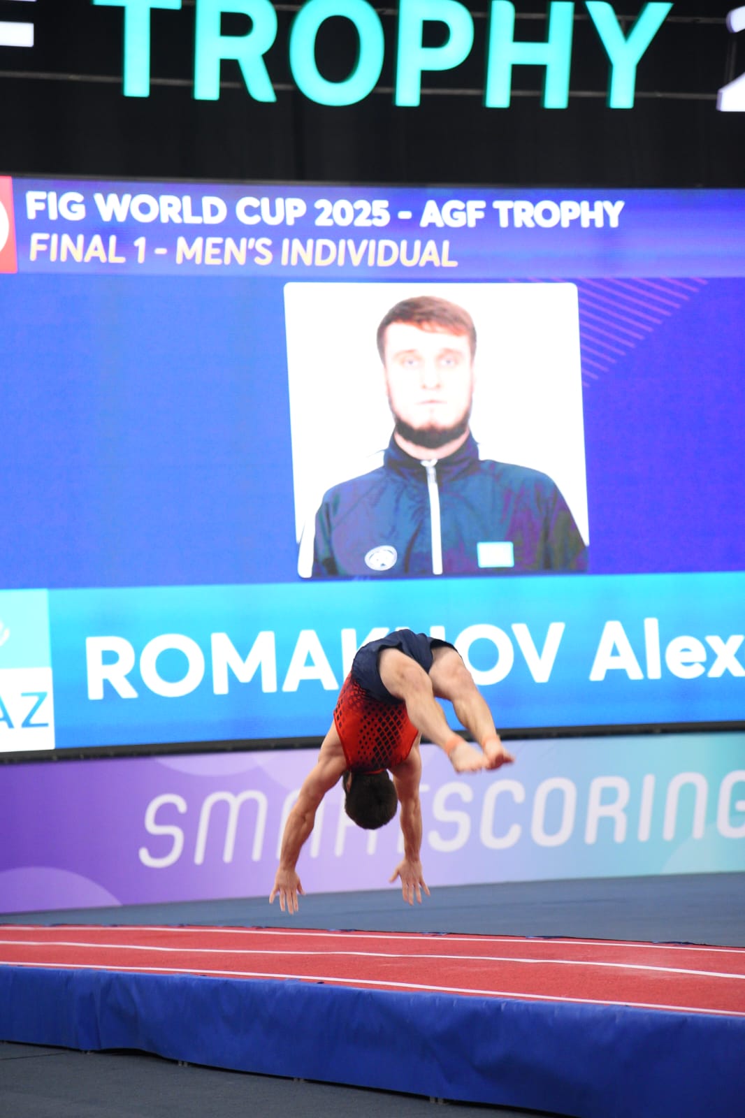 Batut Gimnastikası və Tambling üzrə Dünya Kubokunun final mərhələsi start götürüb (FOTO)