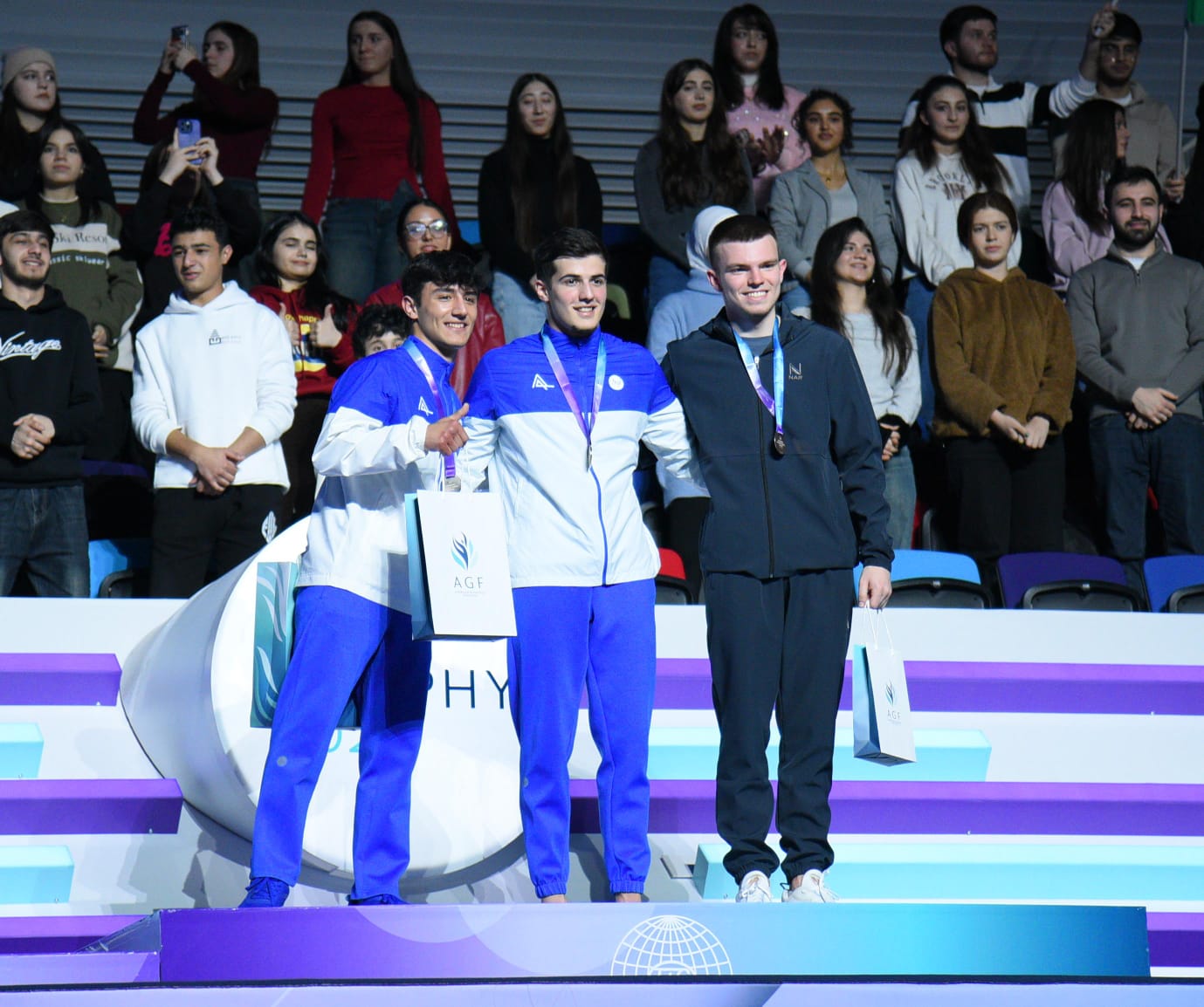 Azərbaycan gimnastları Dünya Kubokunda qızıl və gümüş medallar qazanıblar