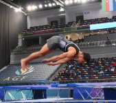 Batut Gimnastikası və Tambling üzrə Dünya Kubokunun final mərhələsi start götürüb (FOTO)