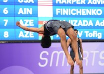 Batut Gimnastikası və Tambling üzrə Dünya Kubokunun final mərhələsi start götürüb (FOTO)