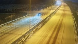Bakıda bir sıra ərazilərdə sürət həddi endirildi (FOTO)