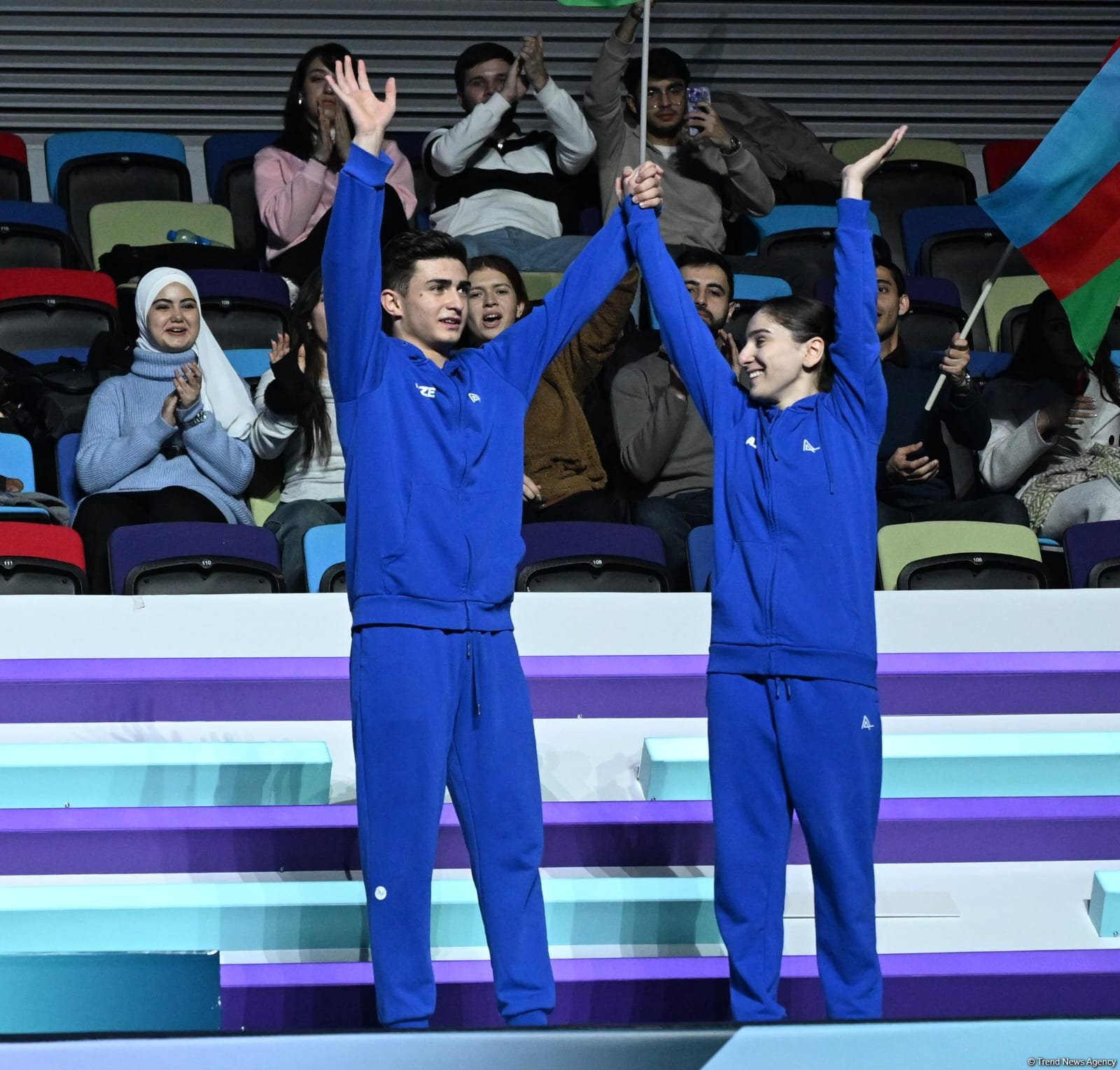 Azərbaycan gimnastları Dünya Kubokunda bürünc medal qazanıblar (FOTO)