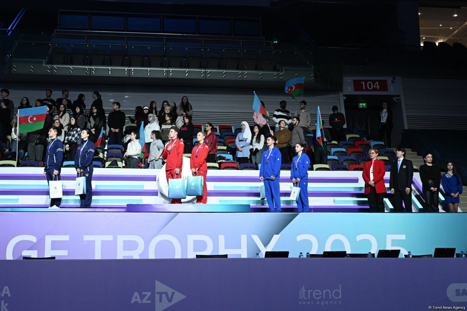Azərbaycan gimnastları Dünya Kubokunda bürünc medal qazanıblar (FOTO)