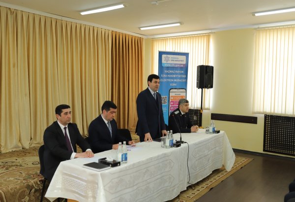Köhnə Xaçmaz kəndində sakinlərin müraciət və təklifləri dinlənilib (FOTO)