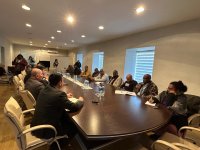 Mətbuat Şurasında Fransa əsarətindəki müstəmləkələrdən gələn media nümayəndələri ilə görüş keçirilib (FOTO)