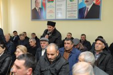 Köhnə Xaçmaz kəndində sakinlərin müraciət və təklifləri dinlənilib (FOTO)