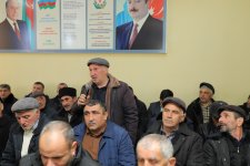 Köhnə Xaçmaz kəndində sakinlərin müraciət və təklifləri dinlənilib (FOTO)