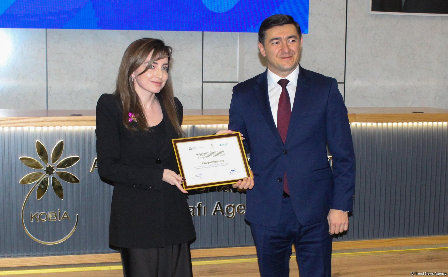 ESG üzrə Yol Xəritəsinin təqdimatı və bu sahədə fərqlənənlərin mükafatlandırılması olub (FOTO)