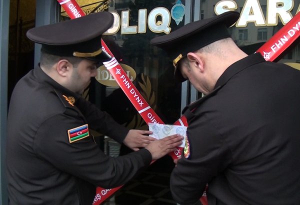 Bakıda nöqsanlar aşkar edilən şadlıq evinin fəaliyyəti dayandırıldı (FOTO/VİDEO)
