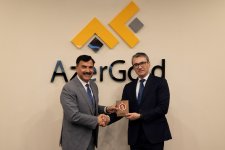 “AzerGold” QSC-də Pakistanın “Frontier Works Organization” şirkətinin nümayəndə heyəti ilə görüş keçirilib (FOTO)