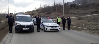 Azad edilmiş ərazilərdə Xocalı soyqırımı qurbanlarının xatirəsi bir dəqiqəlik sükutla yad edildi (FOTO/VİDEO)