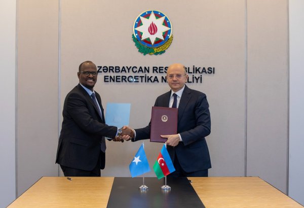 Azərbaycanla Somali arasında neft-qaz sahəsində əməkdaşlığa dair Anlaşma Memorandumu imzalanıb (FOTO)