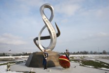 Qvineya-Bisau Prezidenti Bakıda Zəfər parkını ziyarət edib (FOTO)