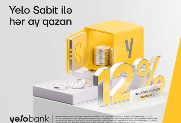 Yelo Sabit ilə pulunu gəlir mənbəyinə çevir!