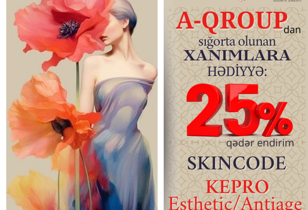 Gözəllik və qayğı üçün hədiyyə: A-Qroup 8 Mart Beynəlxalq Qadınlar Gününü təbrik edir!