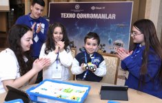 Şəhid övladları üçün “Texno Qəhrəmanlar” master-klası keçirilib (FOTO)