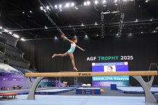 Milli Gimnastika Arenasında Bakı çempionatı və ölkə birinciliyi start götürüb (FOTO)